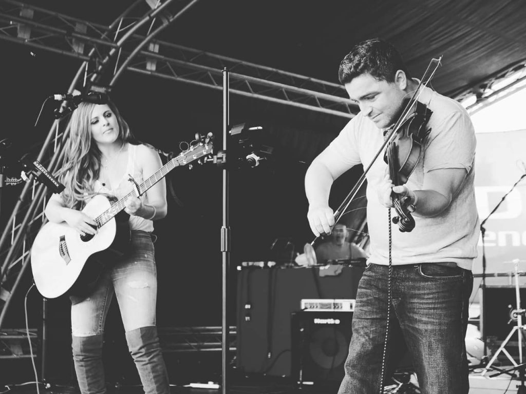 Image taken at Brightlingsea Festival 2018 with Devon Mayson. Photo by Damien Demolder Photography | Chris Demetriou - Violin / Fiddle Player christopherdemetriou.com